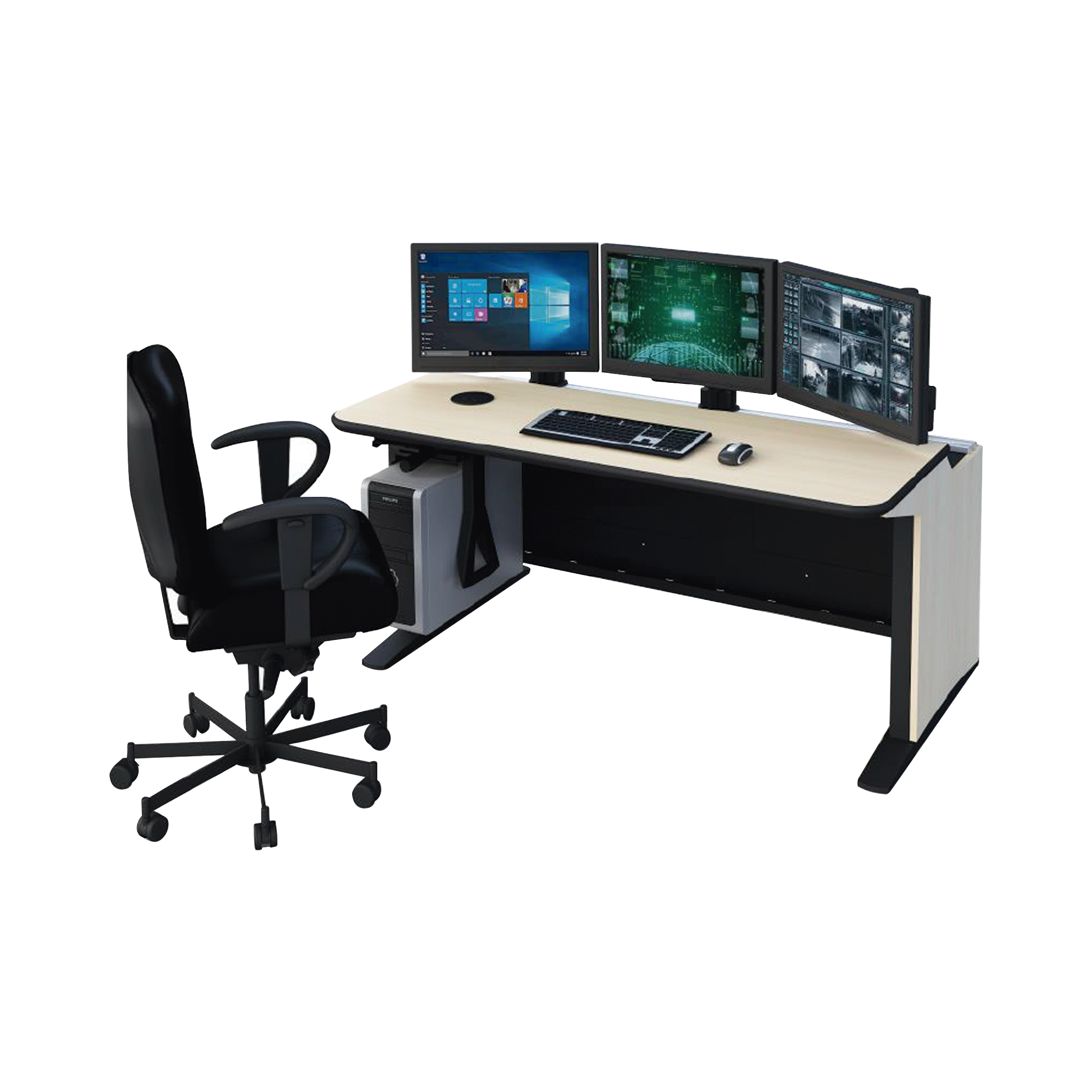 Mueble de Monitoreo AXIS para 1 Operador