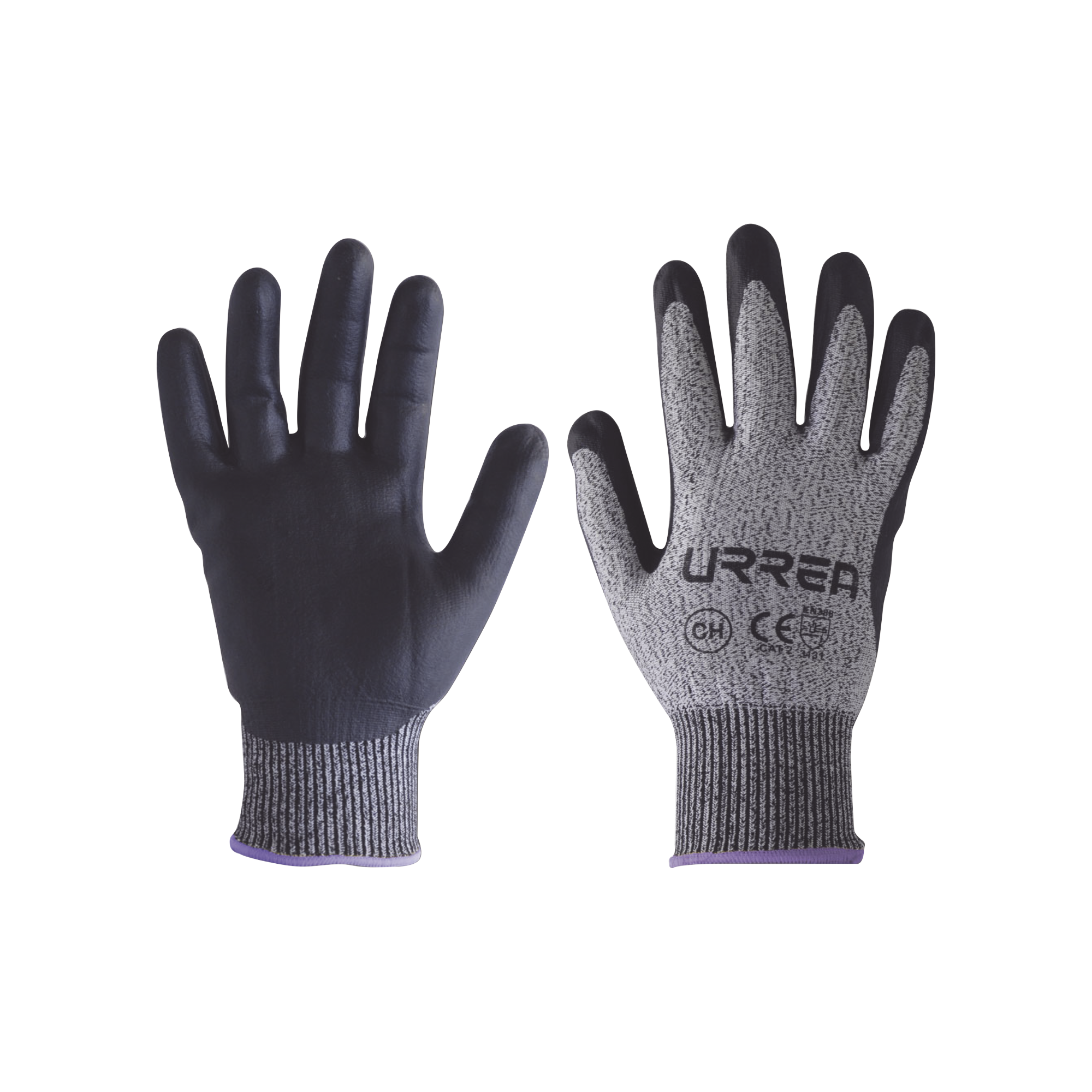 Guantes talla chica supraneema con recubrimiento de nitrilo.