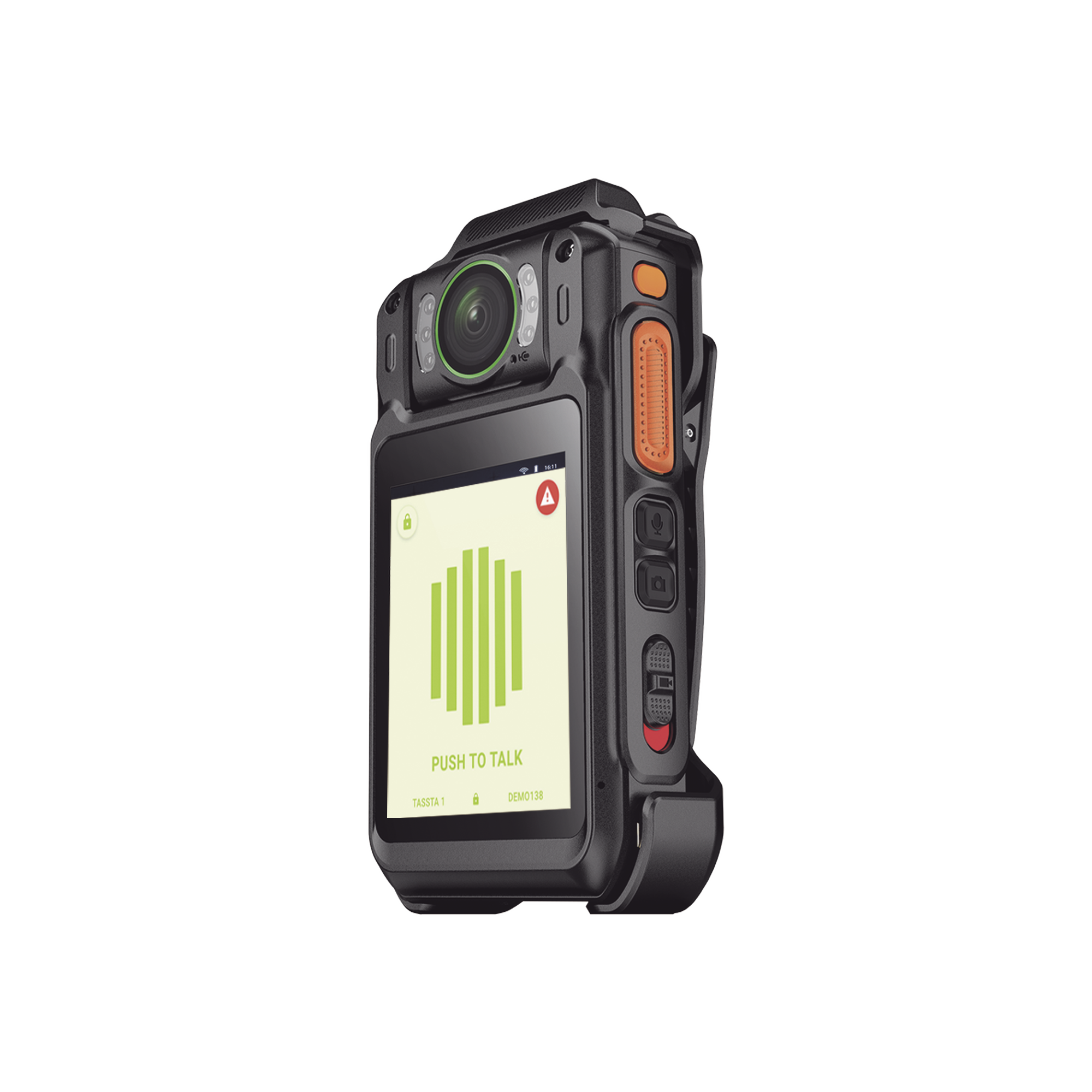 Body Cam T8 Con Servicio de Radio TASSTA Smart 1 año