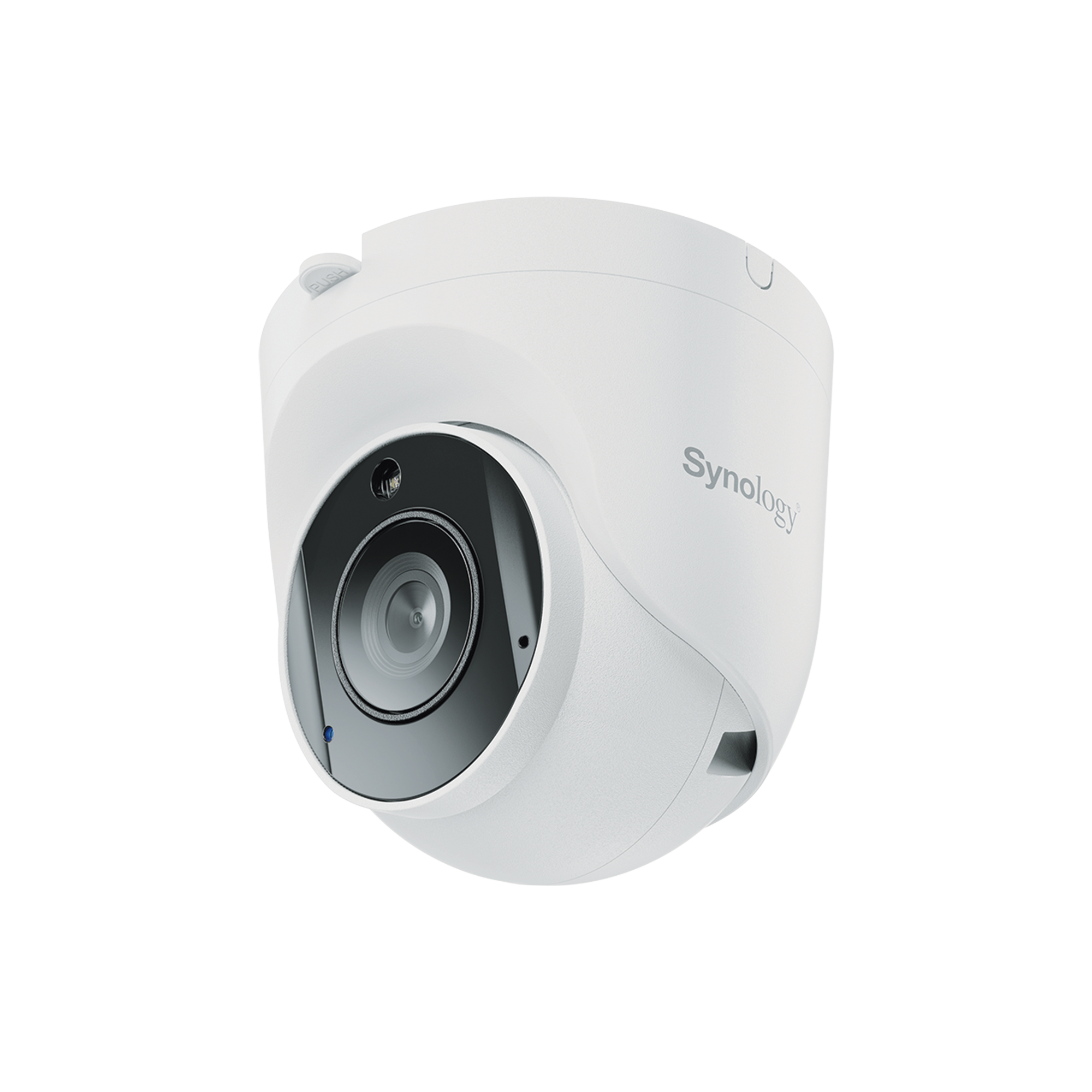Cámara Turret 5MP, Lente 2.8mm, Ranura microSD, Incluye licencia para grabación Surveillance Station﻿