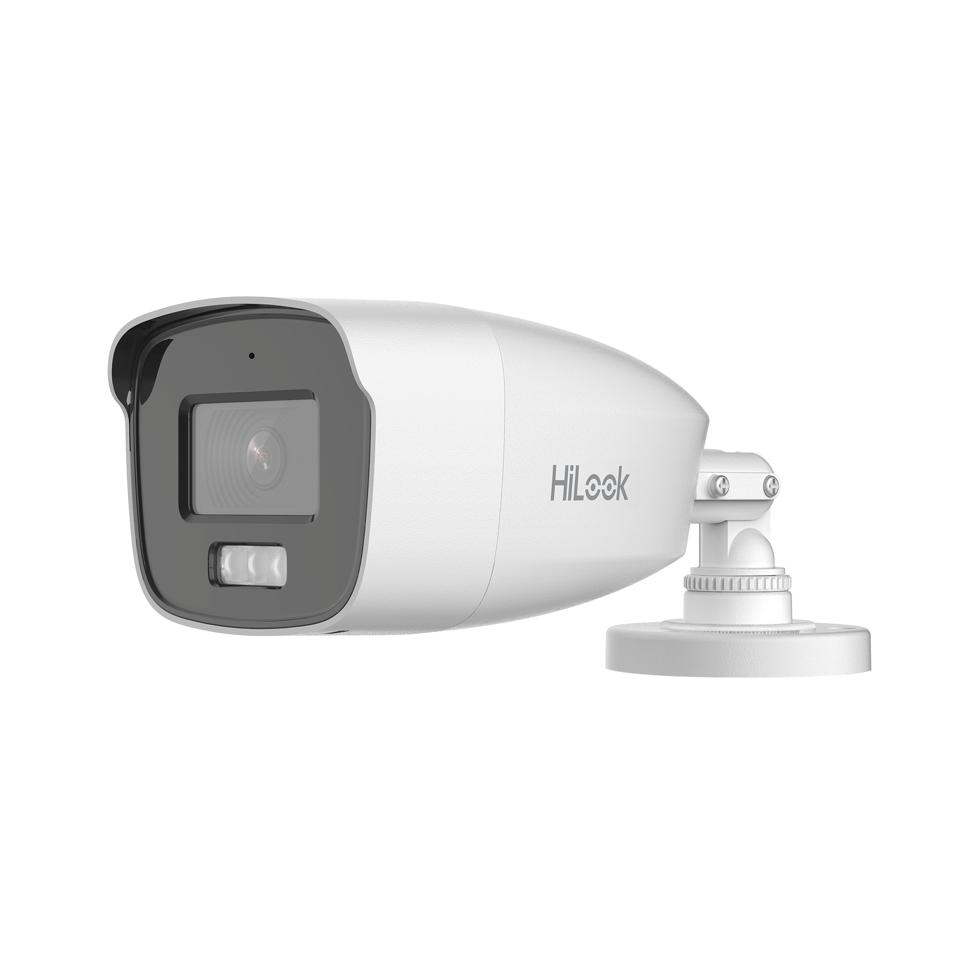 [Dual Light + ColorVu] Bala TURBOHD 3K megapixel / 40 mts IR + 40 mts luz blanca / Lente 2.8 (104° de Visión) / Exterior IP66 / Audio por Coaxitron / TVI-AHD-CVI-CVBS / Metal  / Smart-Hybrid light
