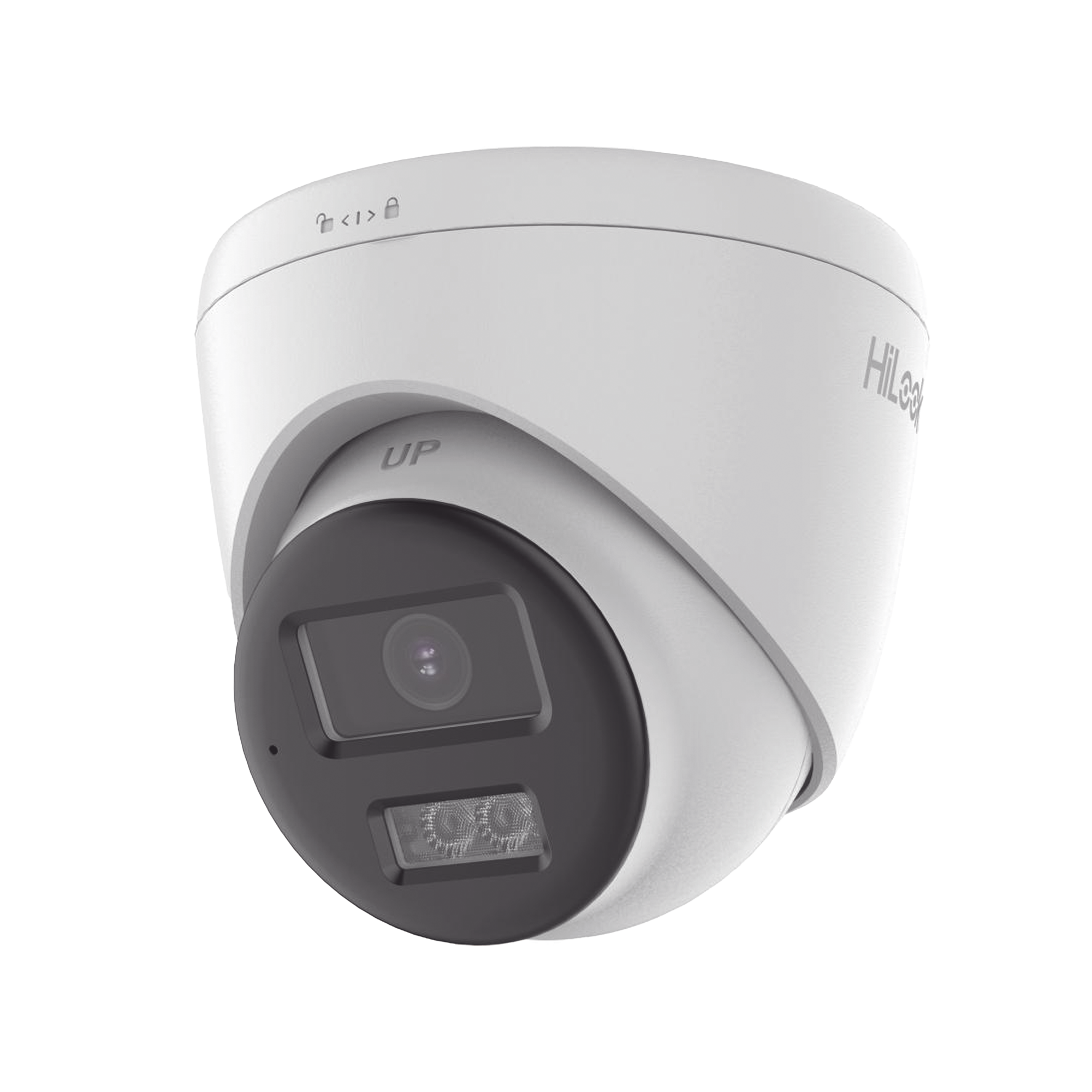 [Audio Bidireccional + Dual Light + ColorVu] Turret TURBOHD 2 Megapixel (1080p) / Lente 2.8 mm / 40 mts IR EXIR + 40 mts Luz Blanca / Micrófono y Bocina Integrado / Exterior IP67 / dWDR