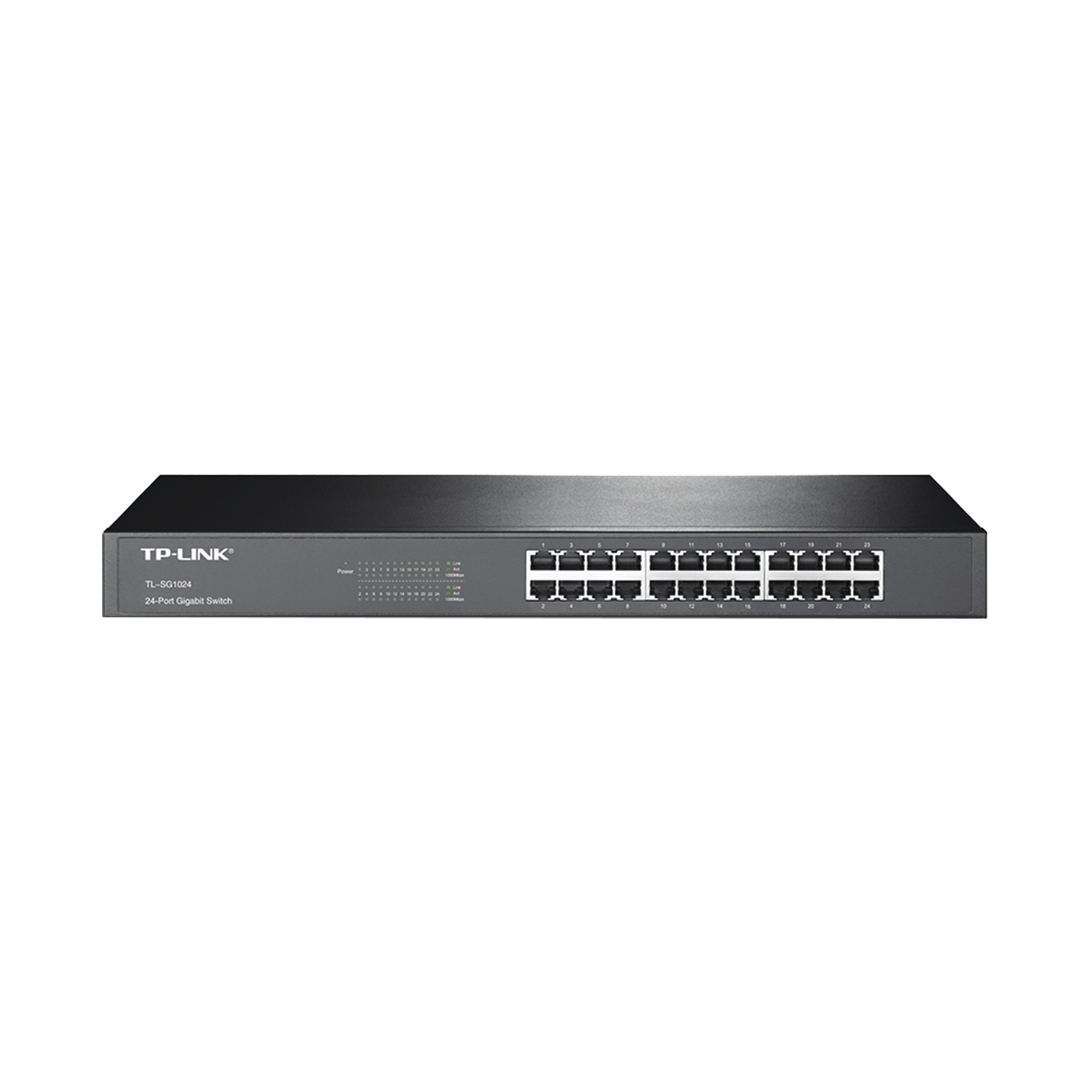 Switch Gigabit no administrable de 24 puertos 10/100/1000 Mbps