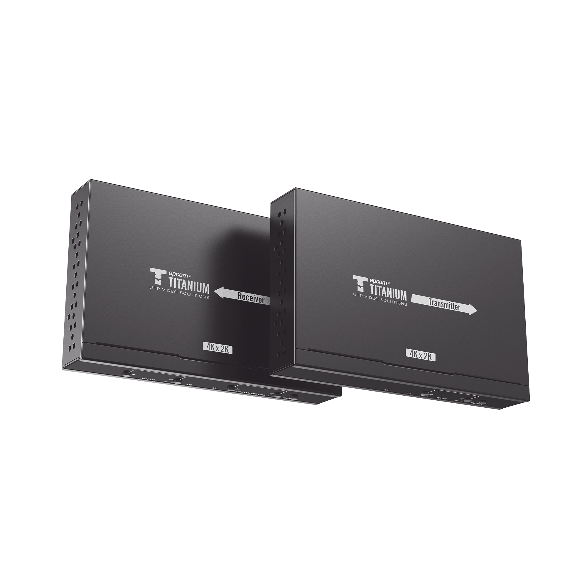 Kit Extensor MATRICIAL HDMI para distancias de 120 metros / Resolución 4K @ 30Hz / Cat6 / Soporta 100 TX de entrada e Ilimitados RX en la salida / Control por PC, Control Remoto y Botón / Compatible con Switch IGMP.