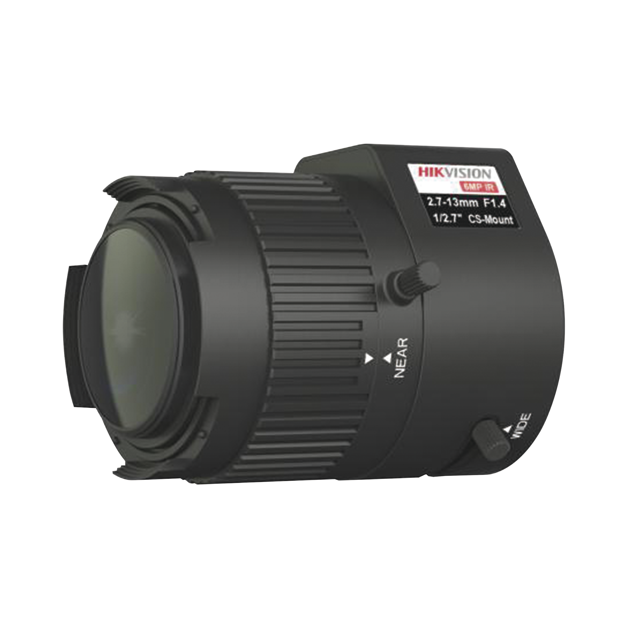 Lente Varifocal 2.7 A 13 mm / Resolución 6 Megapixel / Iris Automático / Formato 1/2.7" / Compatible con Cámaras HIKVISION