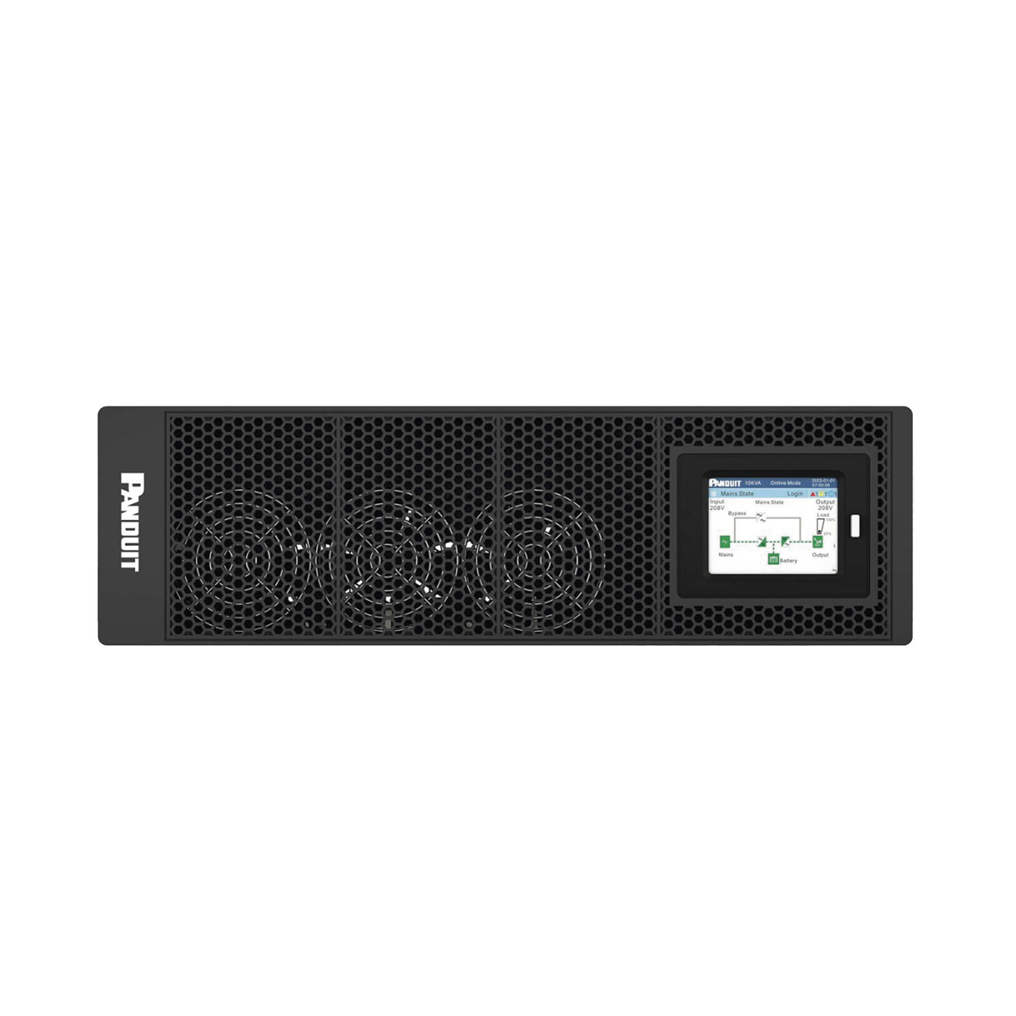 UPS SmartZone de 6000 VA/6000 W, Online Doble Conversión, Entrada 208/240 Vca Con Terminal L1+L2+G, Onda Senoidal Pura, 6 UR, Con 2 Tomas NEMA L6-30R y Terminal L1+L2+G, Incluye Tarjeta de Red y Kit de Rieles