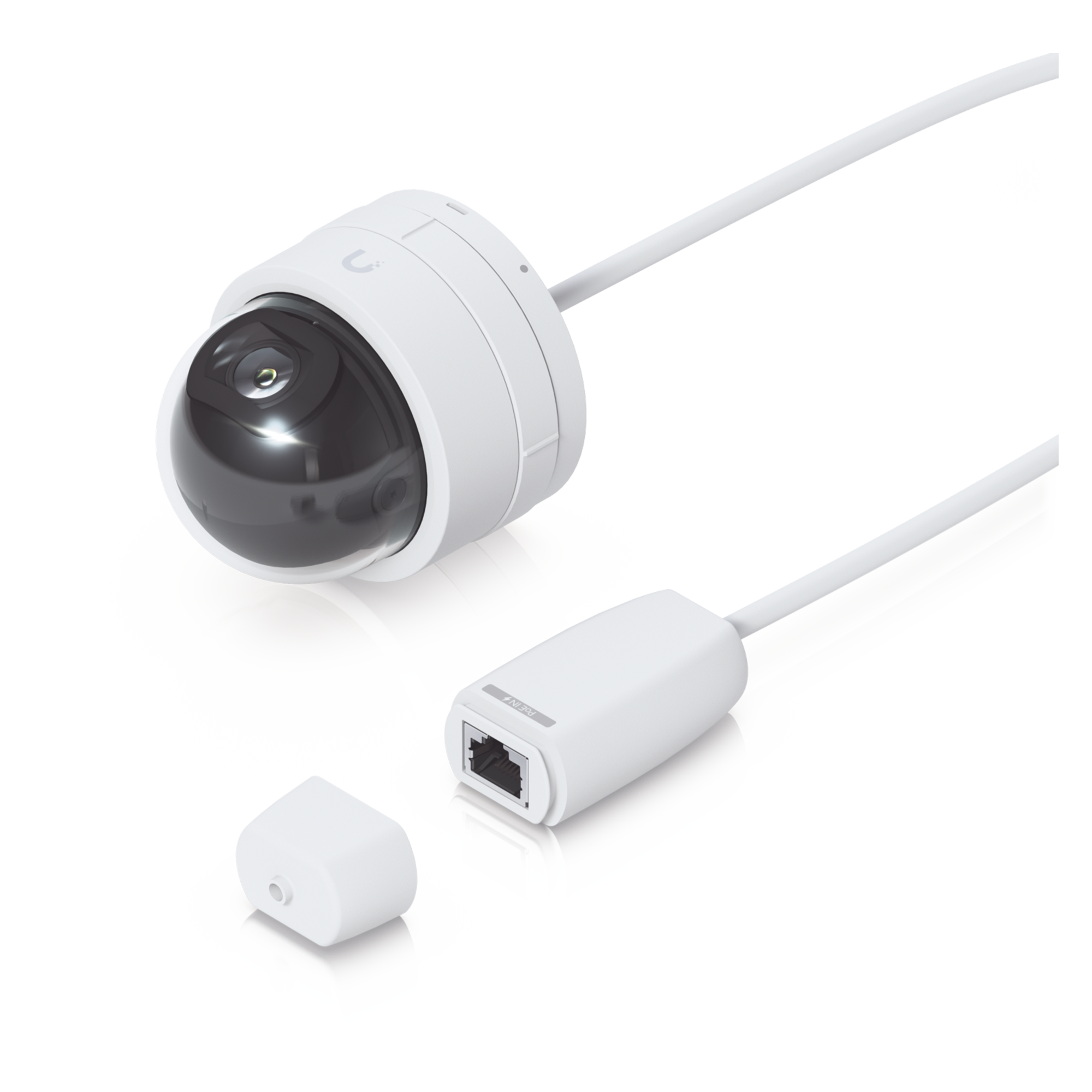 Cámara IP UniFi G5 Domo Ultra, de bajo perfil para interior, 2K (4MPX), ángulo amplio 102.4°, visión nocturna IR hasta 20 mts, detección de eventos, para pared o techo