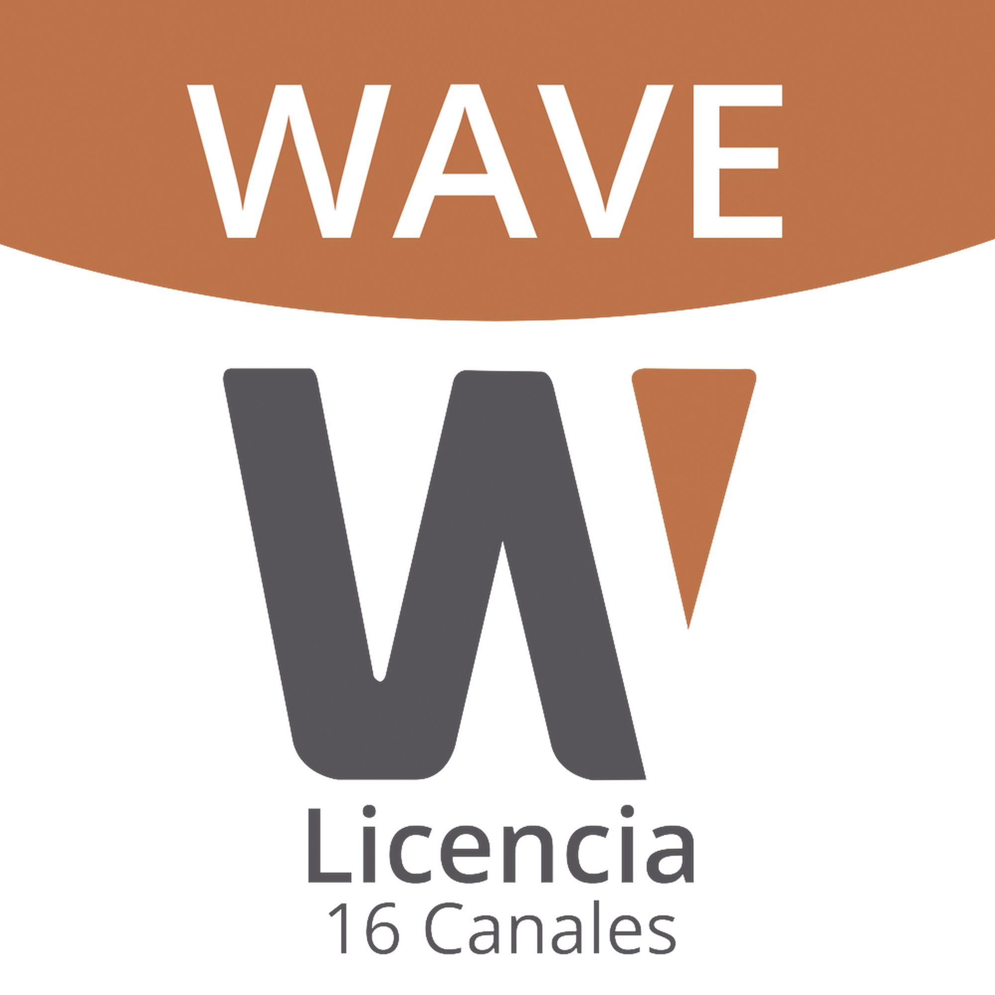 Licencia de 16 Canales de Grabación Wisenet Wave Profesional