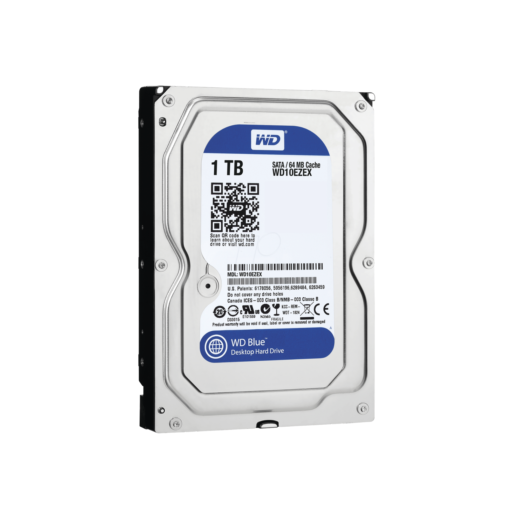Disco duro Blue de 1 TB / 7200 RPM / Recomendado para PC / Uso 8-5 / 1 Años de Garantia