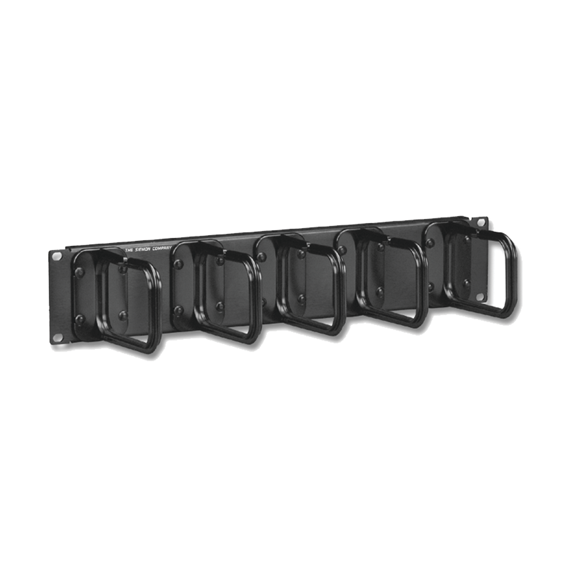 Organizador de cable, para montaje aéreo, con 5 soportes, 2UR