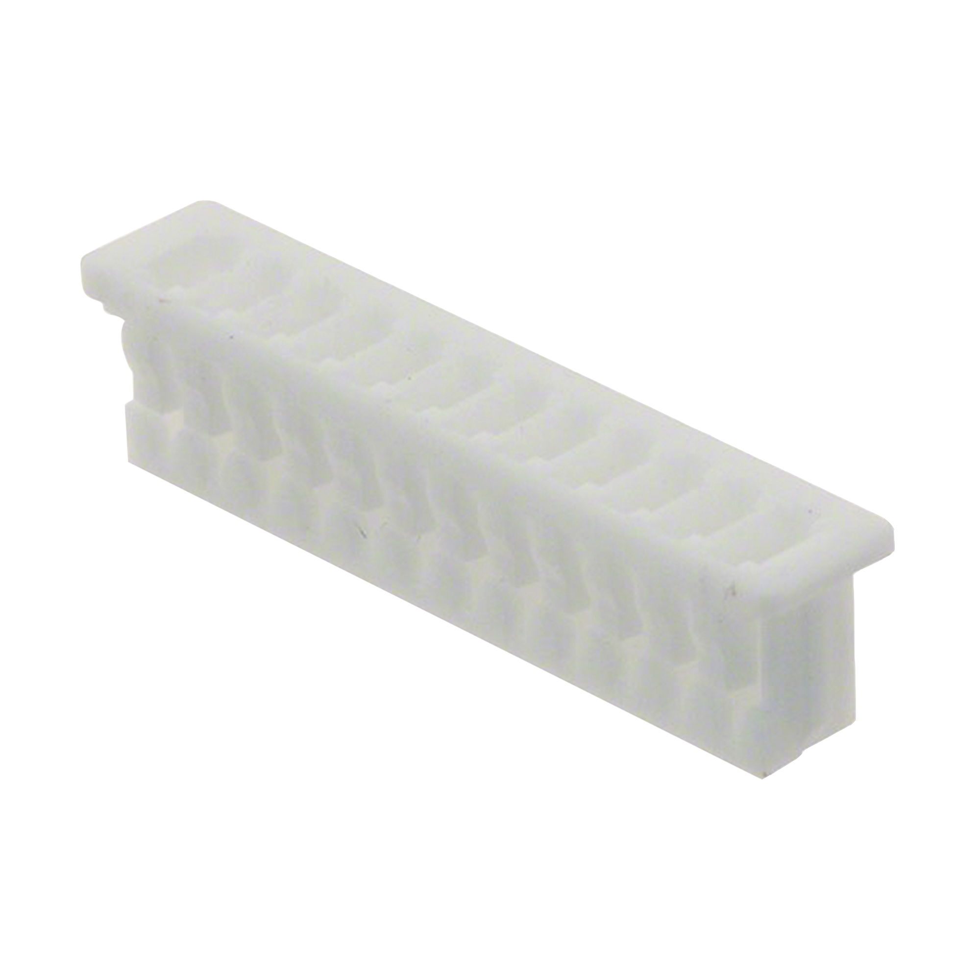 Conector Receptáculo MOLEX de 12 terminales, separación de 1.25 mm entre pines y uso en arneses de Móviles KENWOOD Series 102.