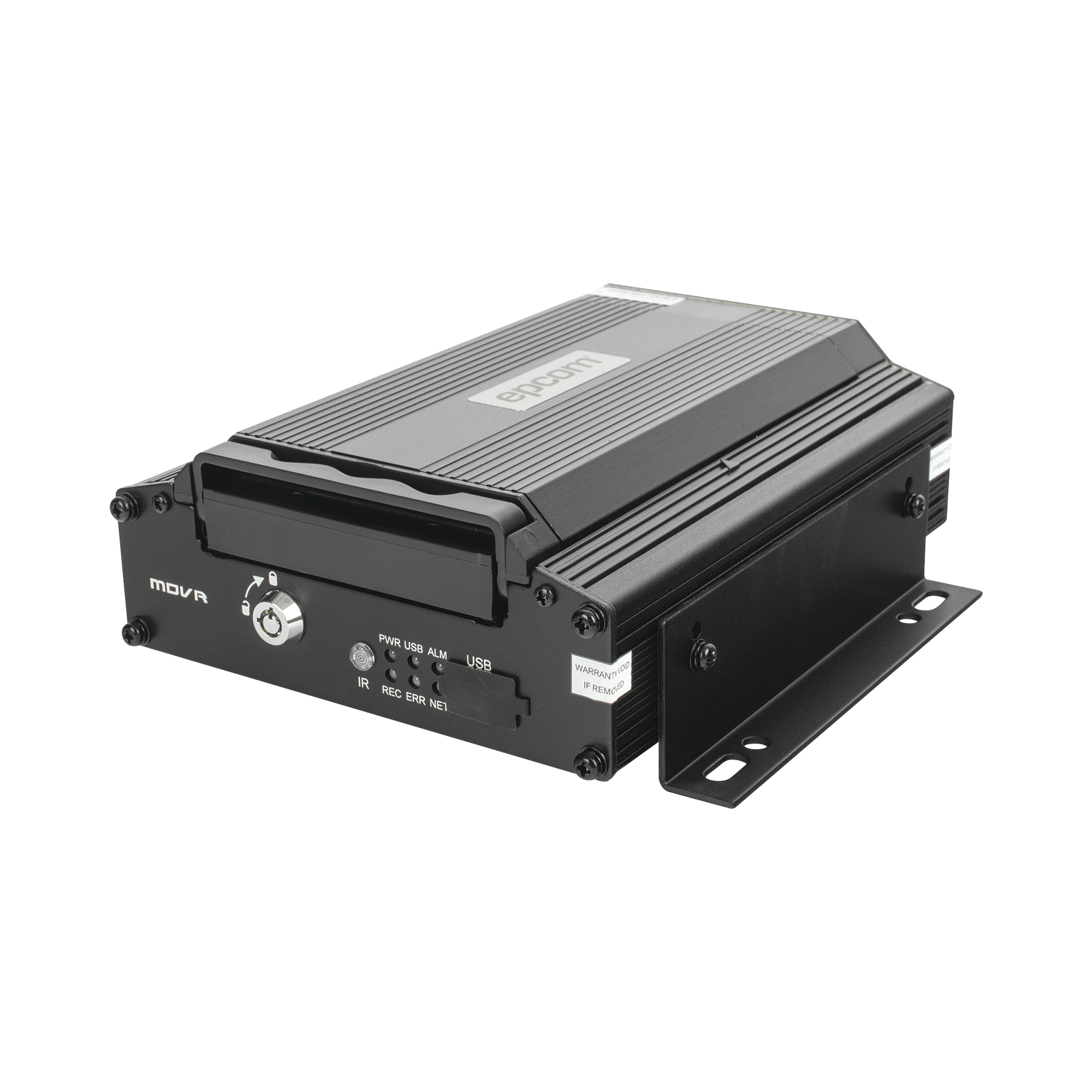DVR Móvil / Multiplataforma / 4 Canales AHD 2 Megapixel / Almacenamiento en HDD / H.265 / Chip IA Embebido / Soporta 4G / WiFi / GPS