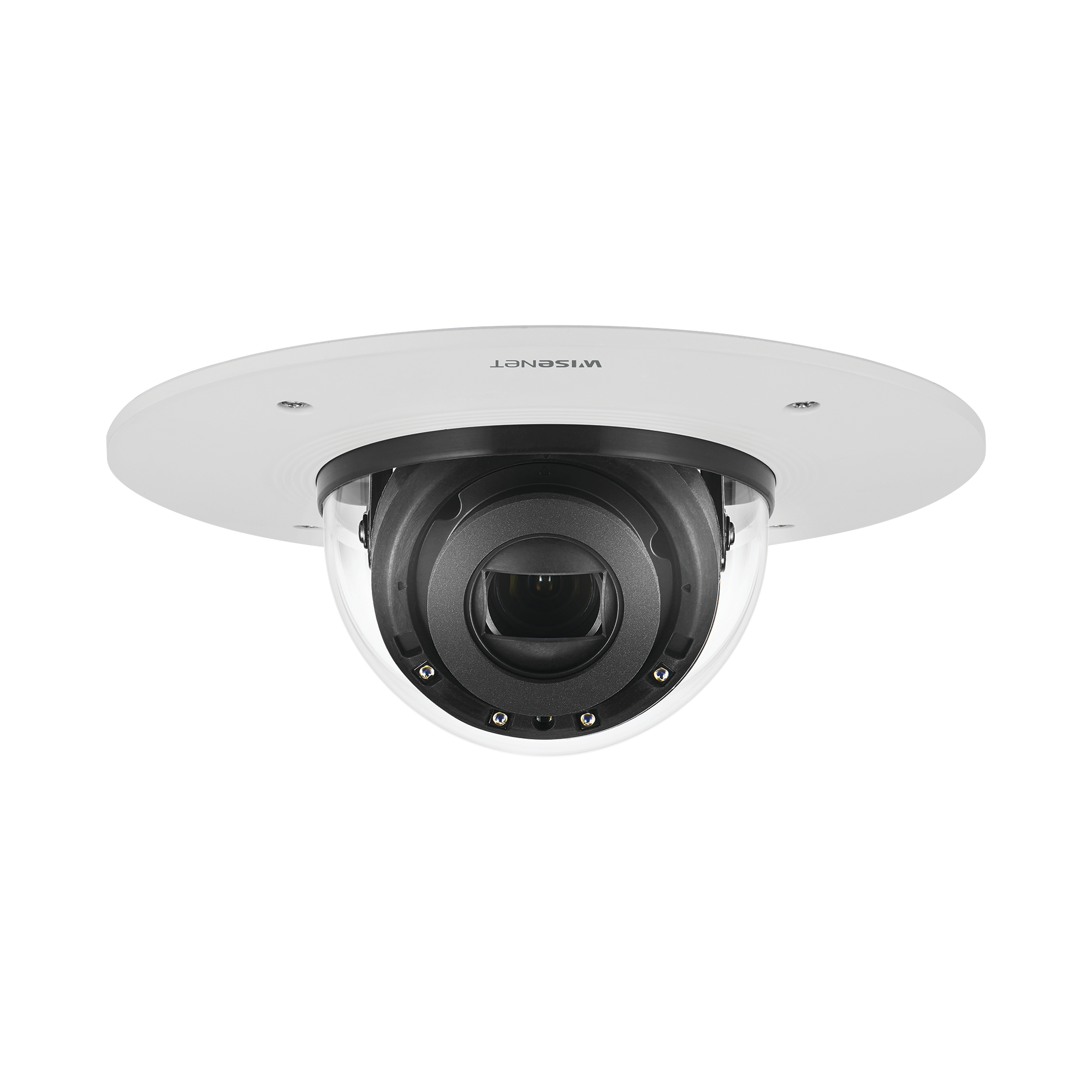 Cámara IP Domo Interior 2MP /Fácil de Instalar en Plafón/ Lente Motorizado 2.8-12mm / IR 50M / WDR 150db / H.265 & WiseStream II