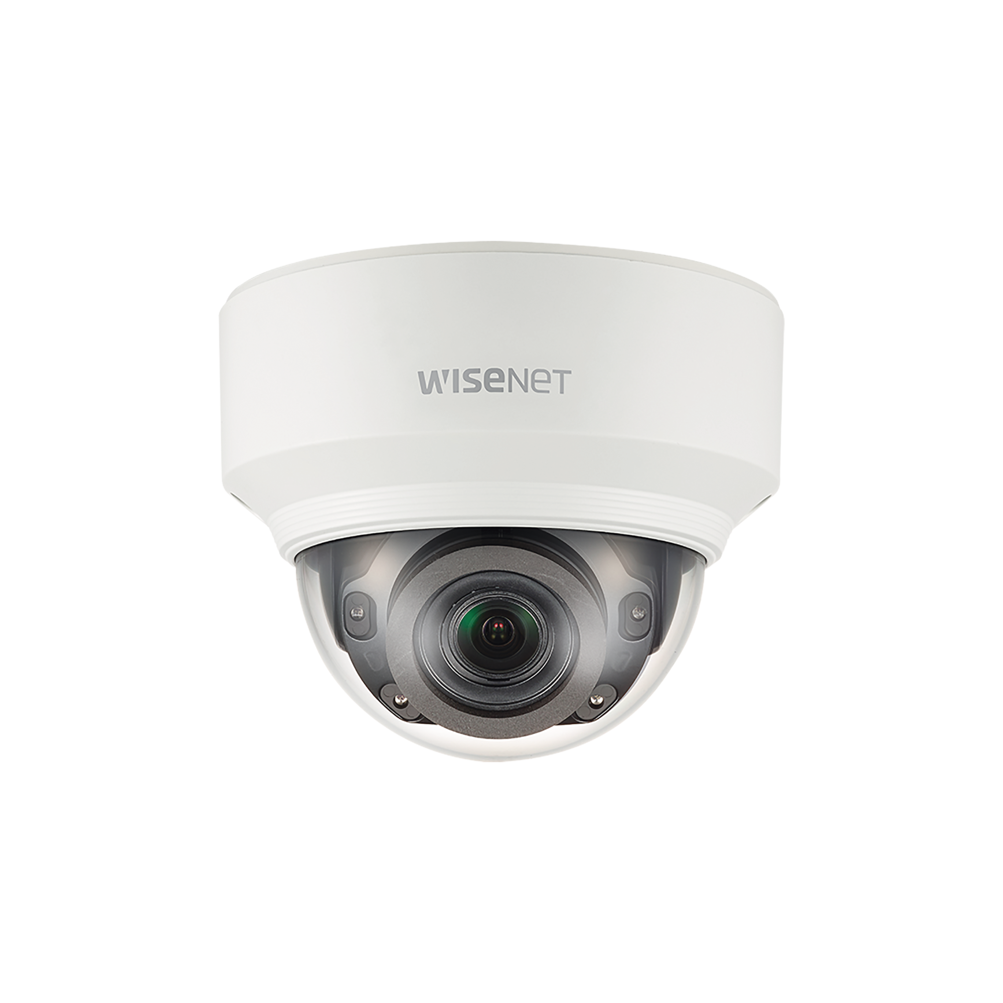 Cámara IP Tipo Domo Interior 5MP / Lente Motorizado 3.9 - 9.4mm / WDR 120db / IP66 / IK08 / H.265 & WiseStream