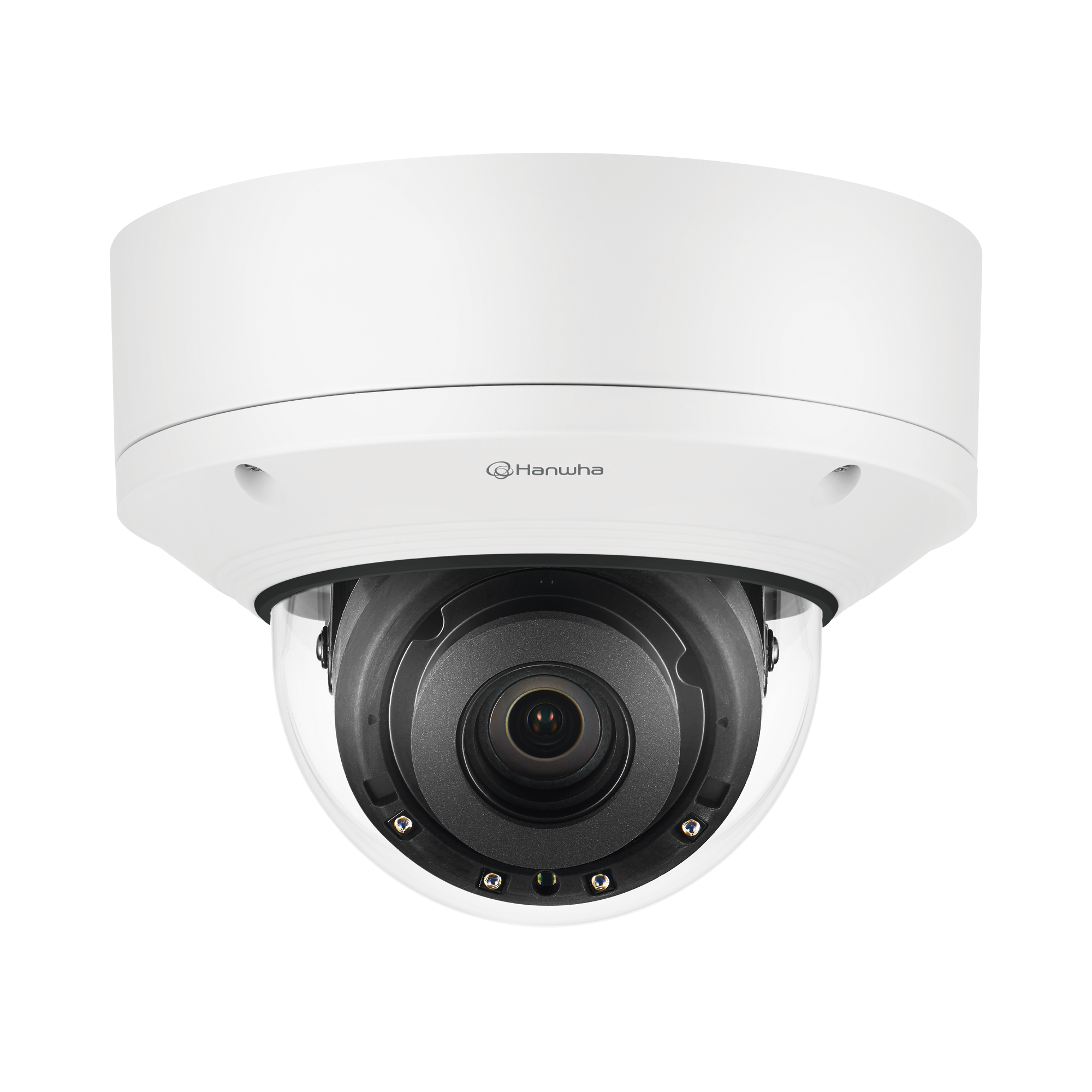 Cámara IP Tipo Domo Interior 6MP / Lente Motorizado 2.8 - 8.4mm / WDR 120db / IP66 / IK08 / H.265 & WiseStream