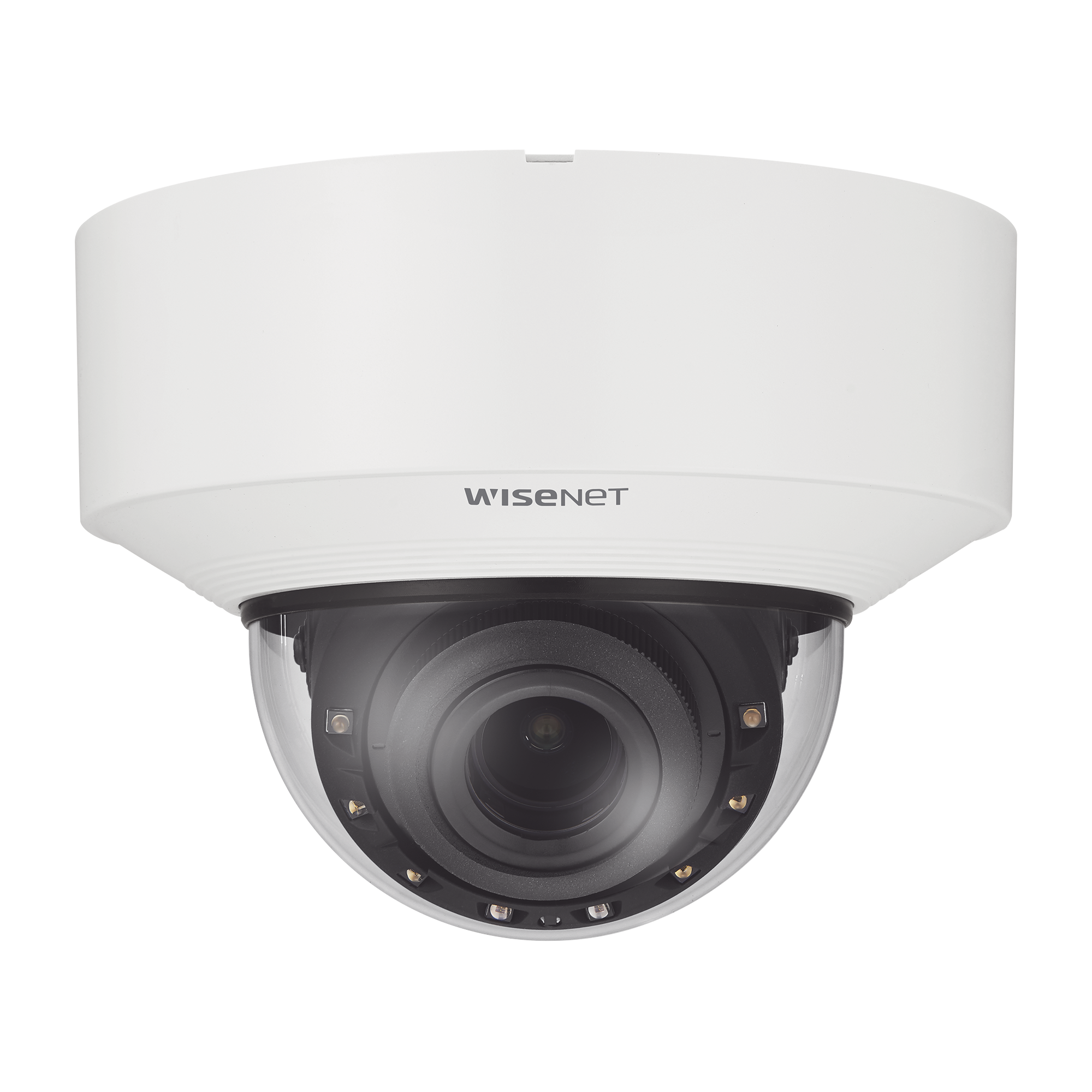 Cámara Domo IP 4K con IA / Lento Motorizado de 4.5 a 9.3mm / P-Iris, WDR 120dB / Ranura SD / Protección IP52 e IK08