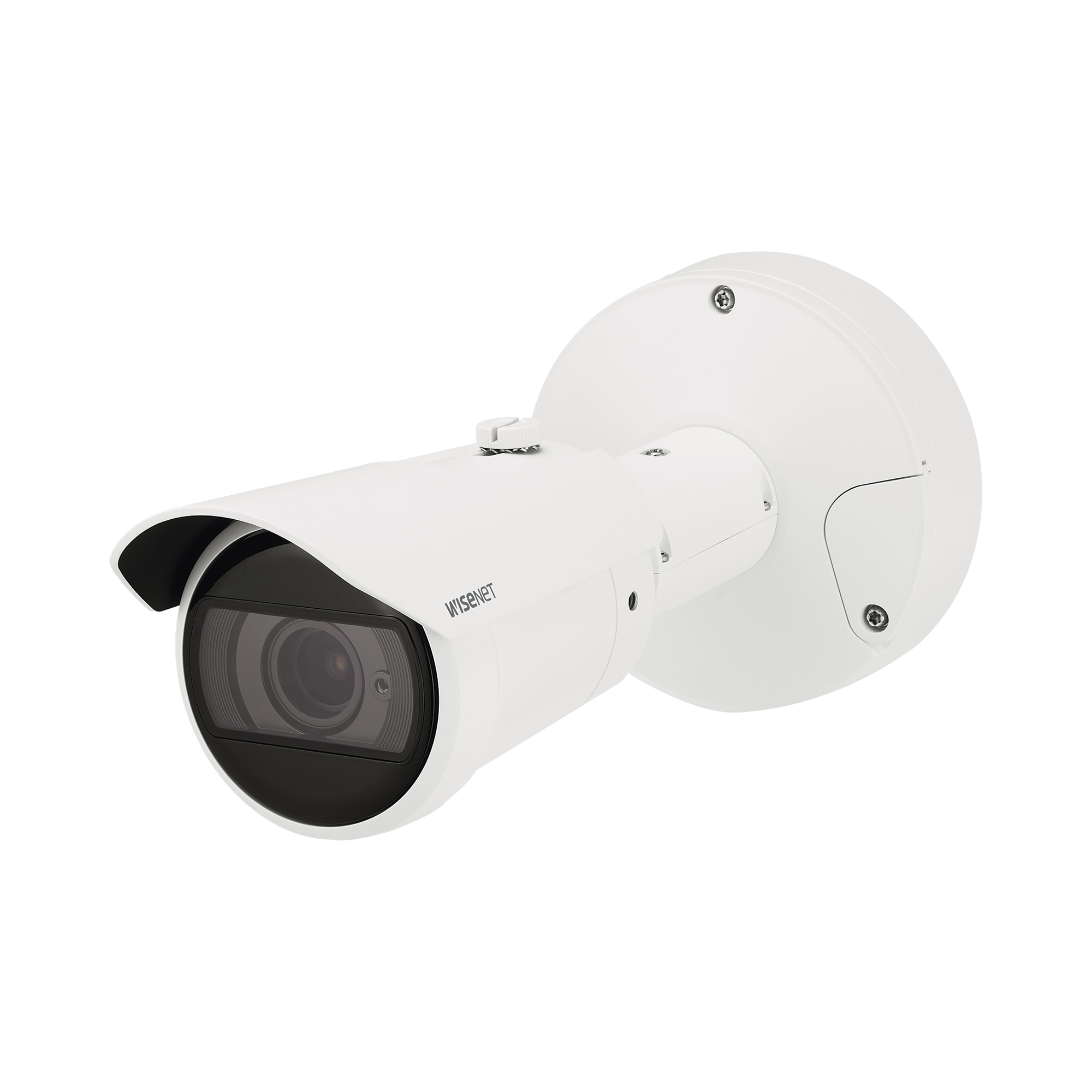 Camara Bala IP 2MP con Inteligencia Artificial / Lente Mot 5.2 a 62.4mm / WDR 120dB / H.265 / Ranura SD / Protección IP67 IK10 NEMA4X / IR 90m