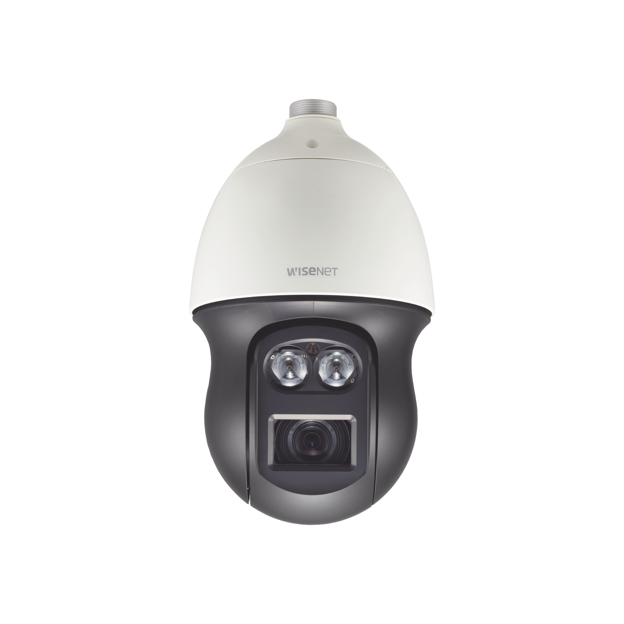 Domo IP PTZ 2MP Antivandálico / 55X Zoom Óptico / IR 500m / WDR 120DB / Auto Tracking / Video Analíticos / H.265 & WiseStream II