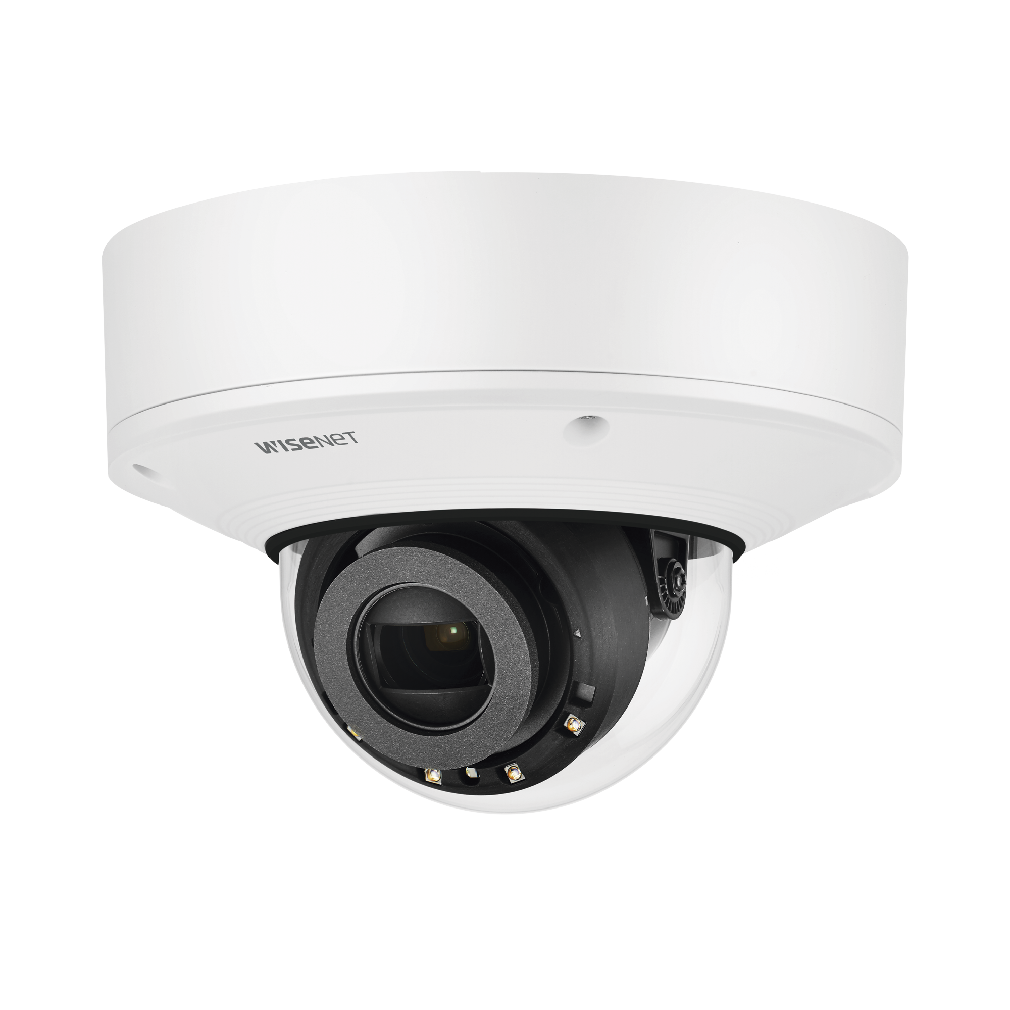 Cámara IP Domo Exterior Antivandálico 2MP / Lente Motorizado 2.8-12mm / Extensor POE / IR 50M / WDR 150db / H.265 & WiseStream II