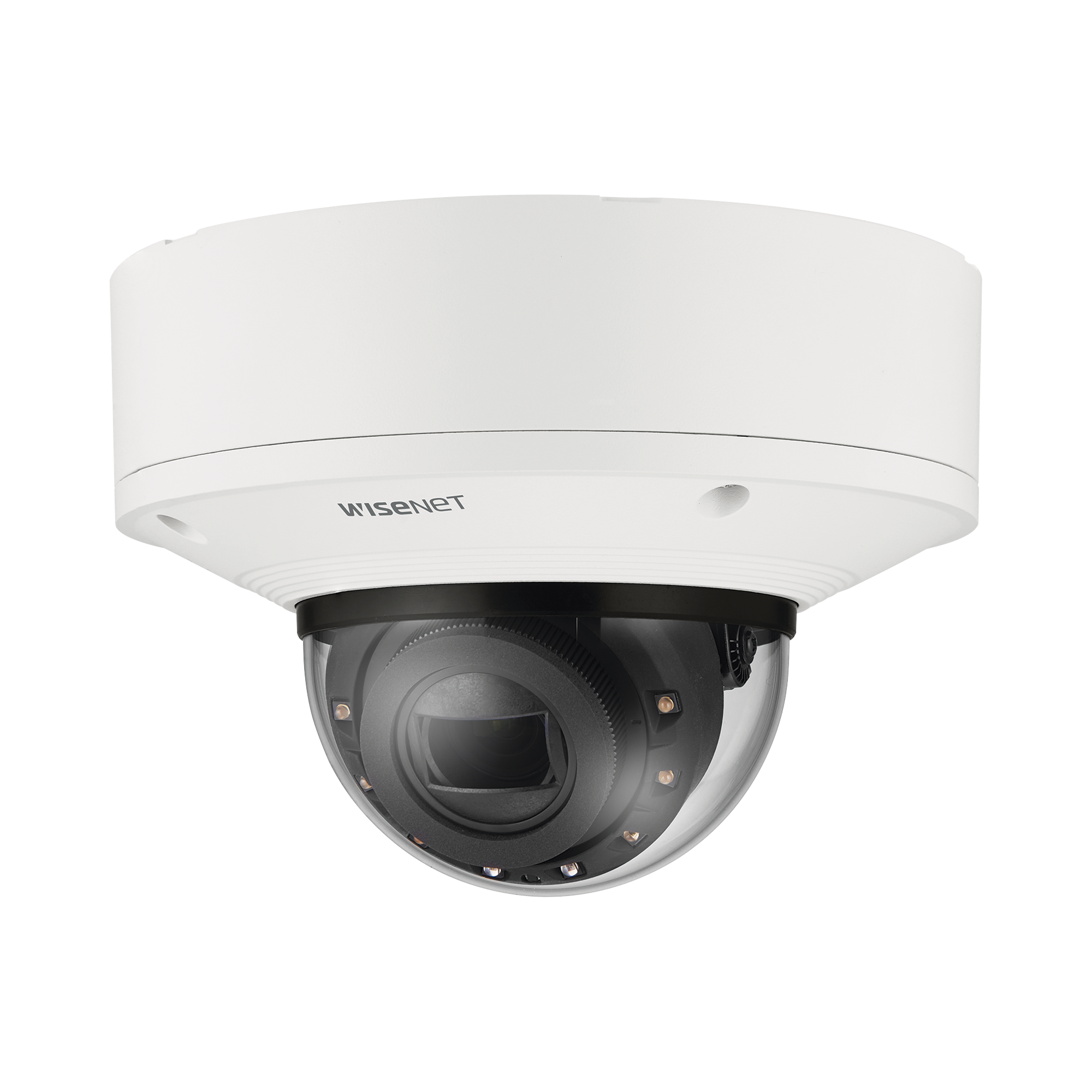 Cámara Domo 4k con IA, Antivandalica / Lente Motorizado de 4.4 a 9.3mm / P-Iris, WDR 120dB / Ranura SD / IP66 IP67 NEMA4X IK10