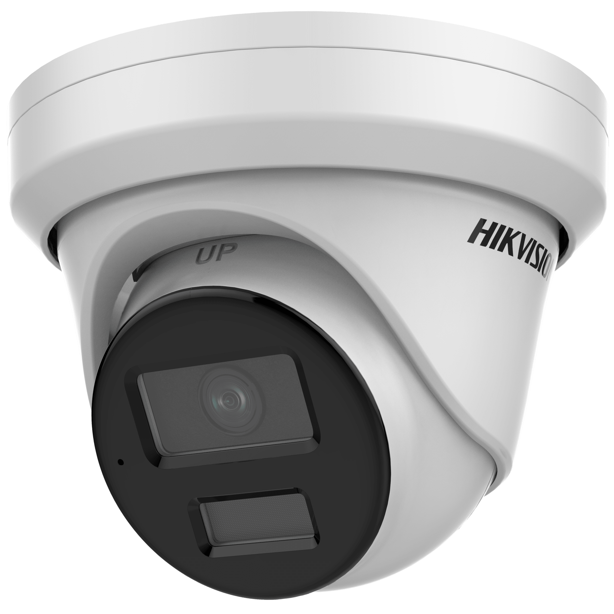 Turret IP 4 Megapixel / Lente 4 mm / Dual Light (40 mts IR + 40 mts Luz Blanca / DARKFIGHTER S / Microfono Integrado /  Exterior IP67 / WDR 130 dB /  4 Analíticos: AcuSense, Deteccion Facial, Conteo de Personas por Cruce y Zona