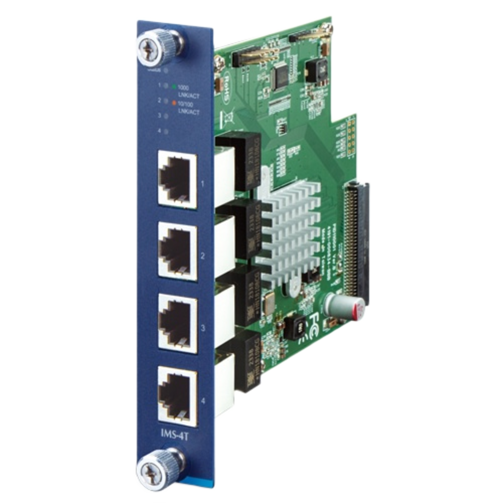 Modulo de 4 Puertos Ethernet 10/100/1000T Para Switch Modular IMS-6325-5