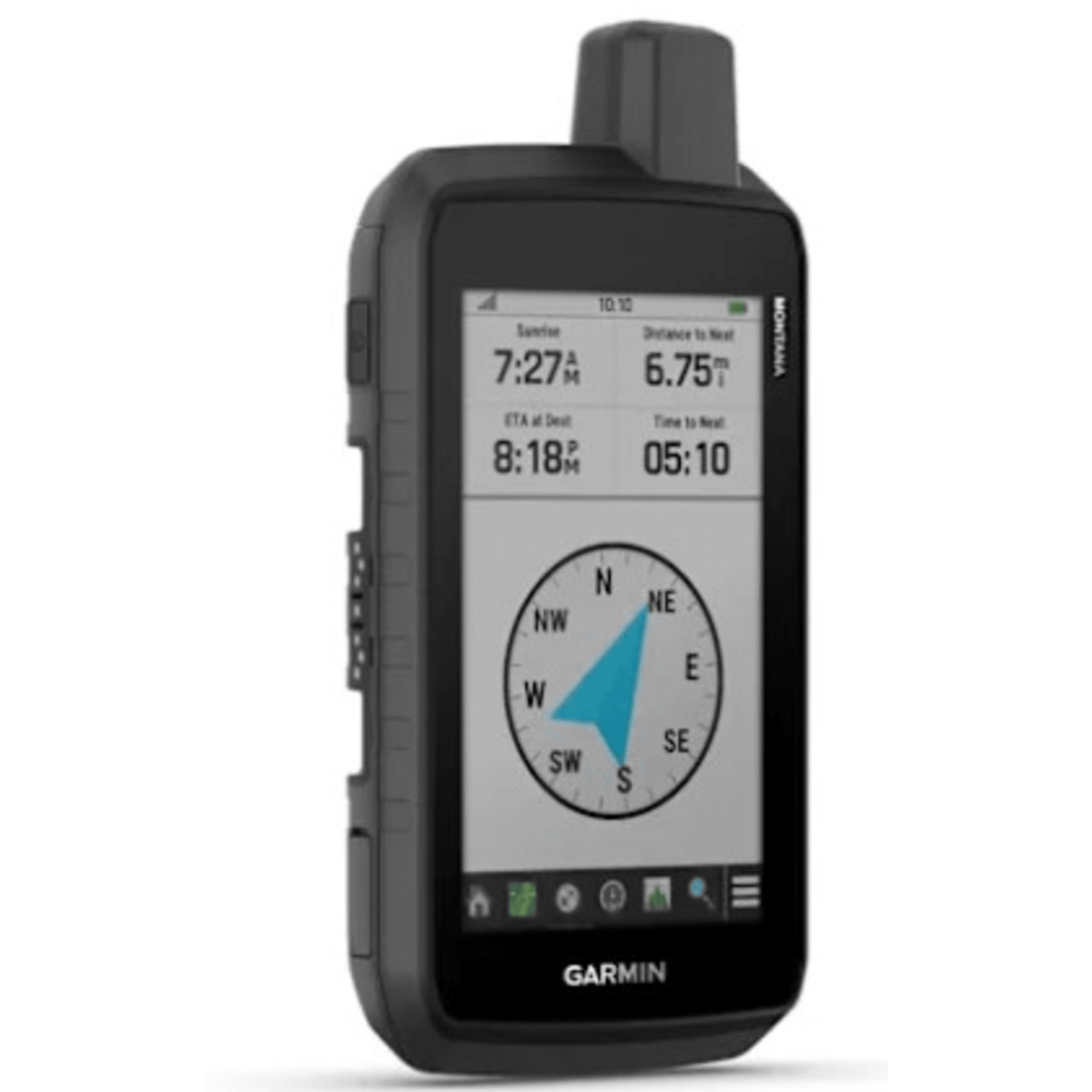 Dispositivo de Navegación Exterior / Pantalla Táctil WVGA 5" / Vidrio Químicamente Reforzado / Resistencia al Agua IPX7 / MIL-STD-810 / Batería Ion Litio Hasta 24 horas / Sensores GPS-GLONASS-Galileo / Interfaz USB-C / Map