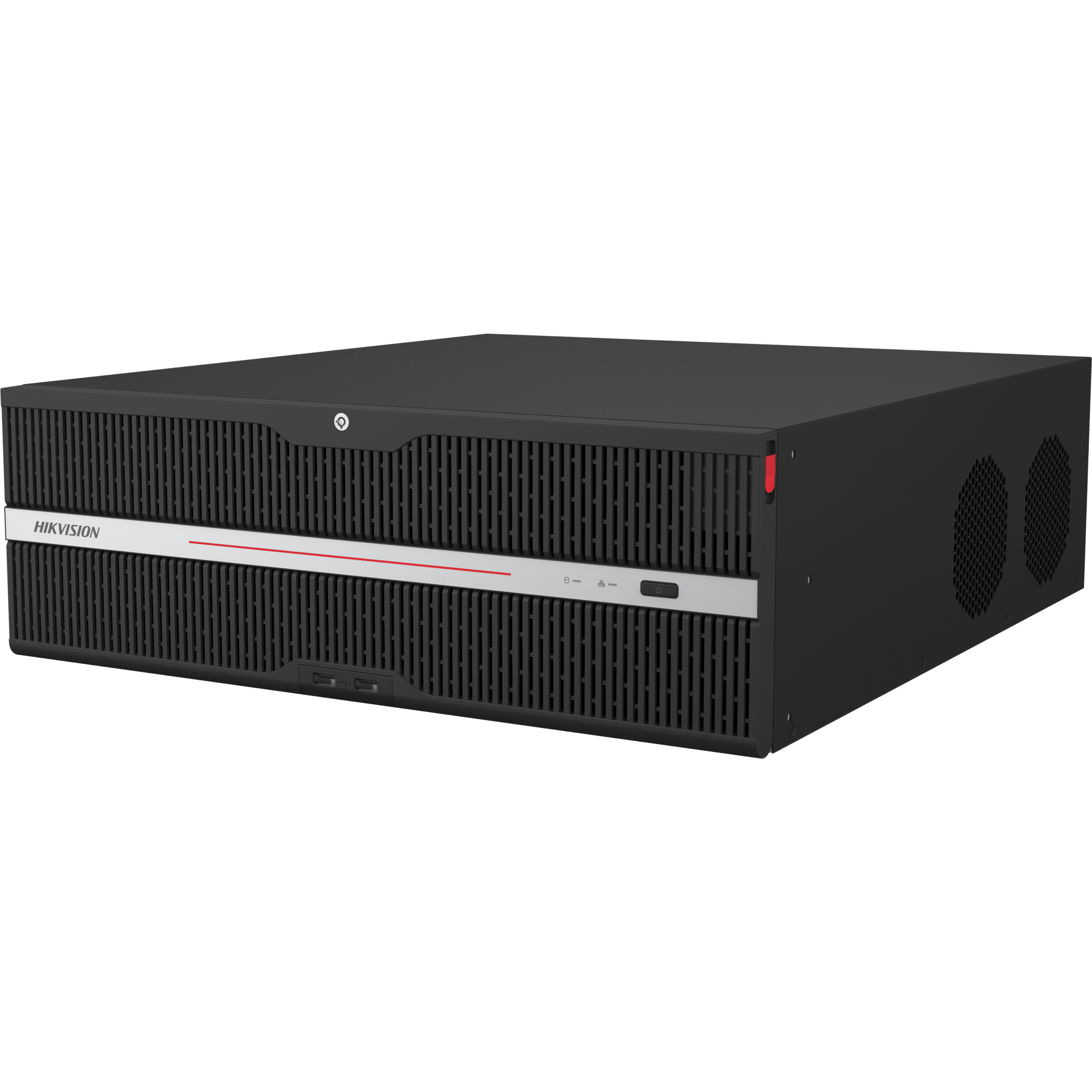 [Doble Poder de Decodificación] NVR 32 Megapixel (8K) / 64 Canales IP / AcuSense / ANPR / Conteo de Personas / Heat Map / 16 Bahías de Disco Duro /  Soporta RAID con Hot Swap / 2 HDMI en 8K / RAID / Soporta POS / Alarmas I/O  / Smart Search