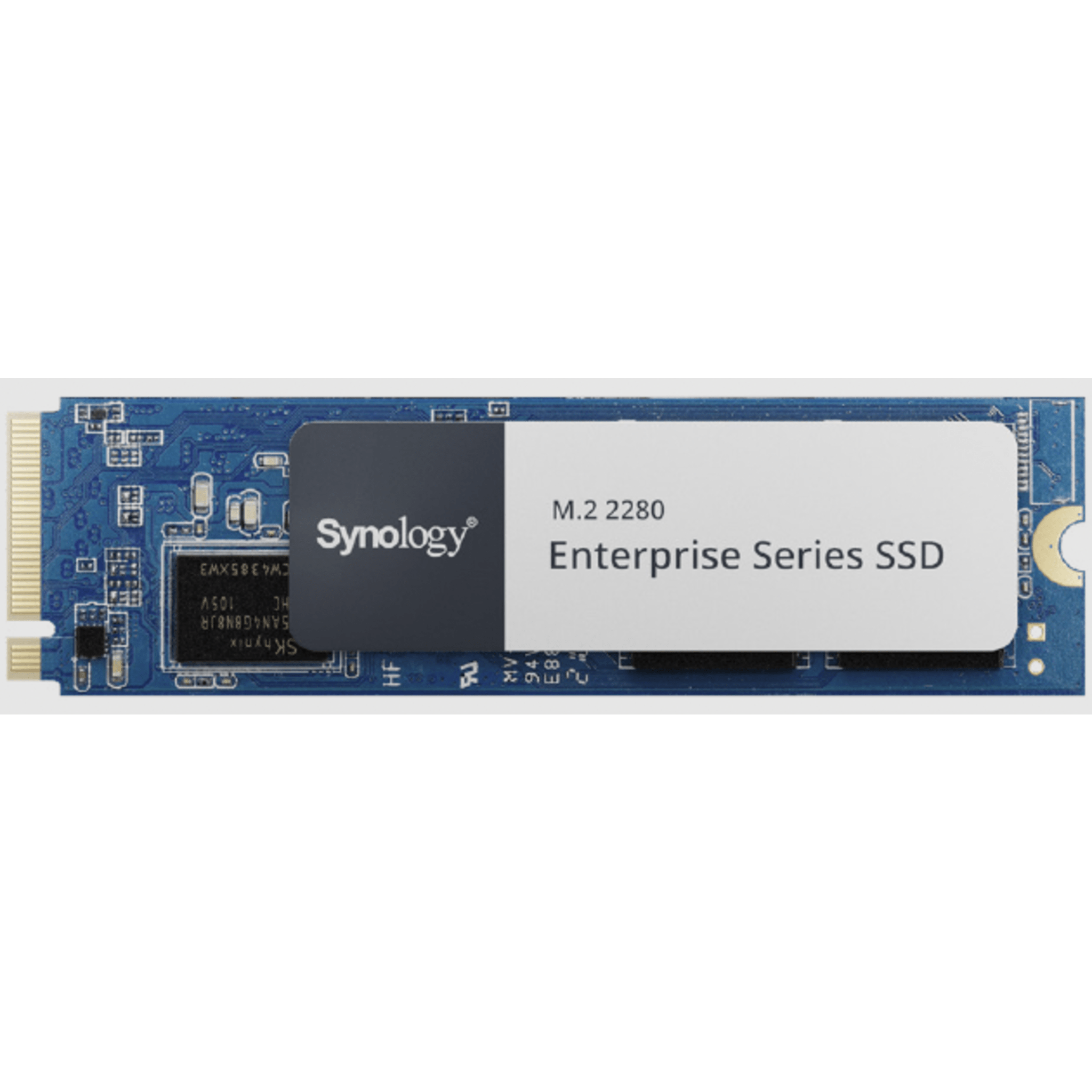SSD 1600GB  NVMe M.2 Serie Enterprise / Alto Rendimiento 660000 IOPS Lectura / Resistencia Empresarial 2900 TBW / Protección de Datos Integral / Análisis de Vida Útil / Compatibilidad con Synology DSM